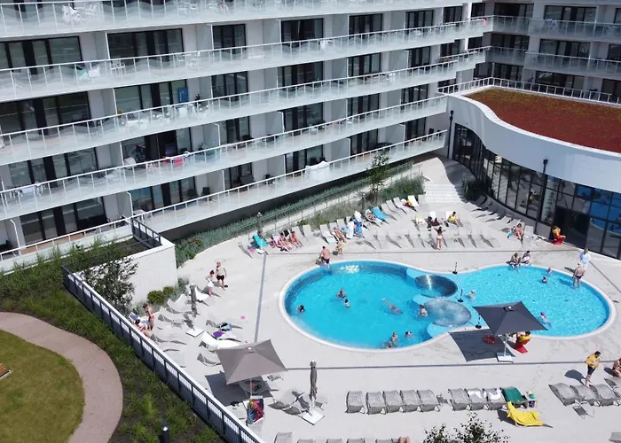 Premium - Basen Fitnes Bawialnia W Cenie - Polanki Aqua - Apartament Kołobrzeg