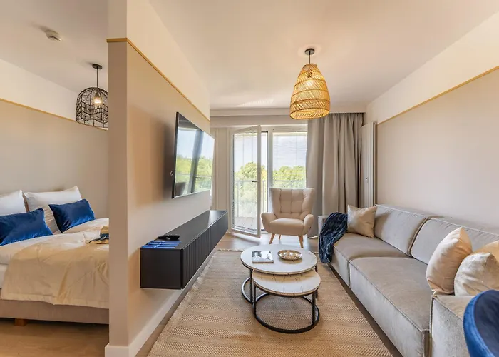 Premium - Basen Fitnes Bawialnia W Cenie - Polanki Aqua - Apartament Kołobrzeg