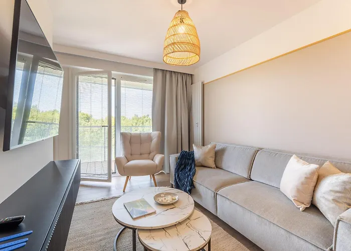 Premium - Basen Fitnes Bawialnia W Cenie - Polanki Aqua - Apartament *